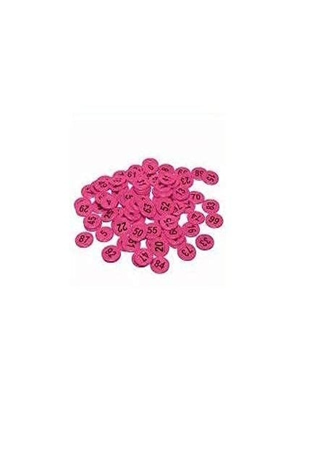 Snnp Plastic Numerical Token Coins, Coins (1 to 100) Round Shape Plastic Token, Multicolor Product - Image 5